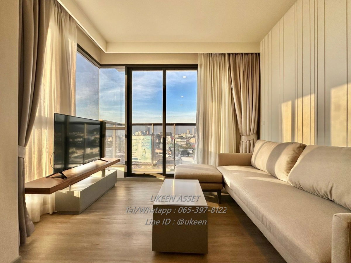 UK01-144 For rent Keen Centre Sriracha 2 Bedroom Beautiful room ready to move in, rental price 45,000 baht/month