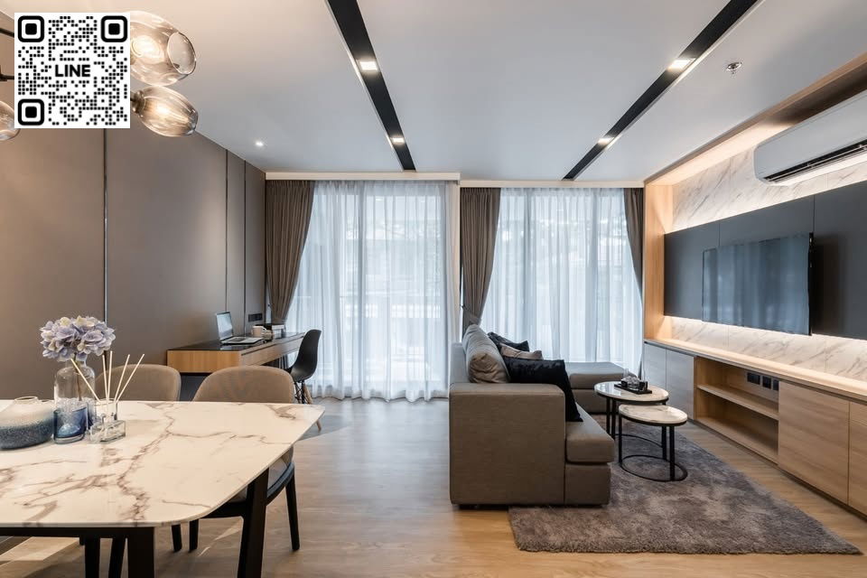 📲Line ID @556ryccg 🚄Rent 2 Bedroom 85 sqm Destiny63 Ekamai10 Fully furnished near BTS Ekkamai & Thonglor