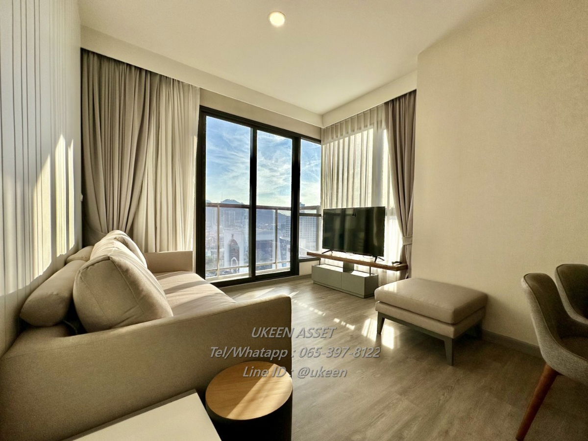 For rent Keen Centre Sriracha 2 Bedroom : price 40,000 baht/month (1 year contract) Ready to move in,** free cleaning service 2 times a week**