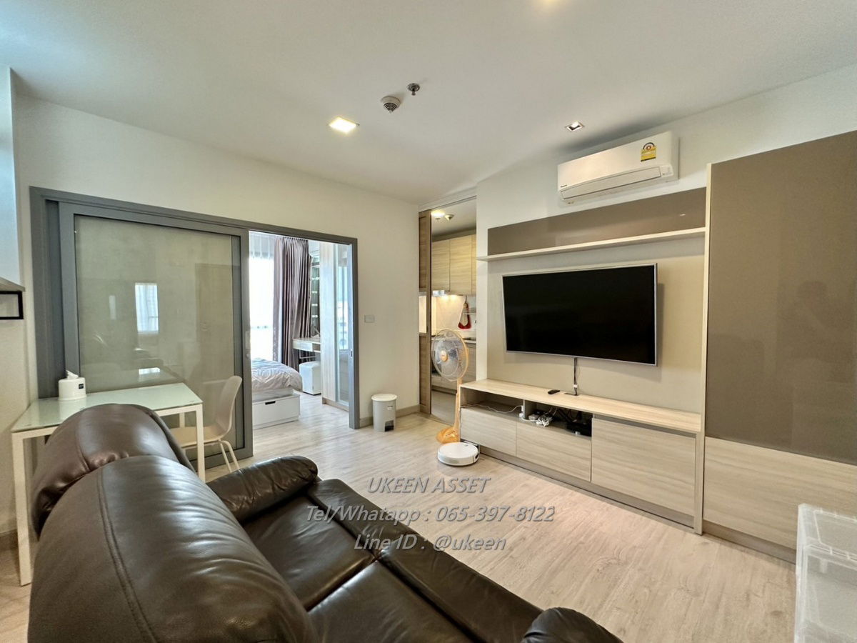 UK01-147 For rent Casalunar Mesto Condo, condo next to Central Chonburi, Price 12,500 baht/month | 11th floor | 33 Sq m.