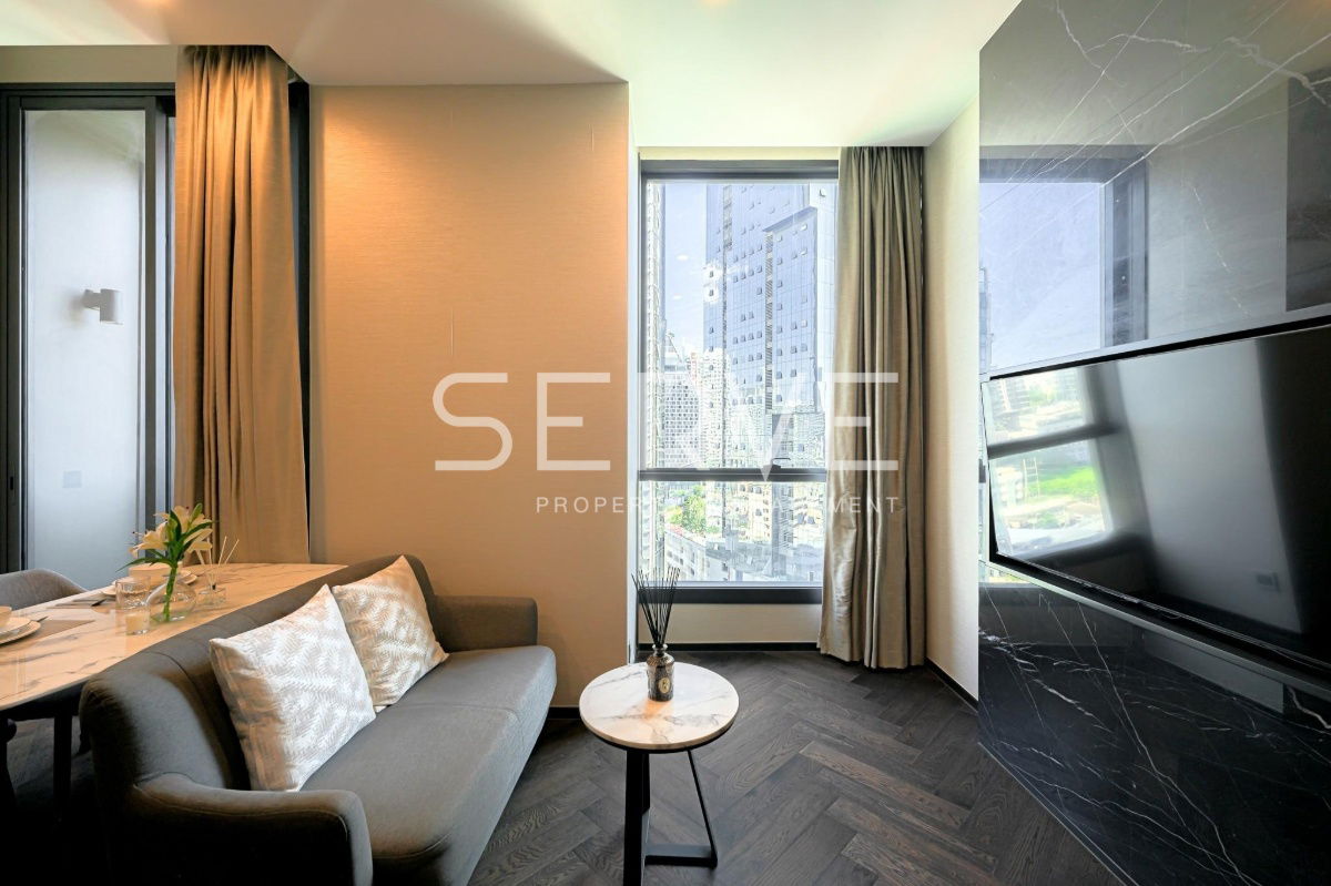 Modern Style 1 Bed with Bathtub 45 sq.m. New Condo Good Location Next to BTS Thong Lo 20 m. at The ESSE Sukhumvit 36 Condo / For Rent