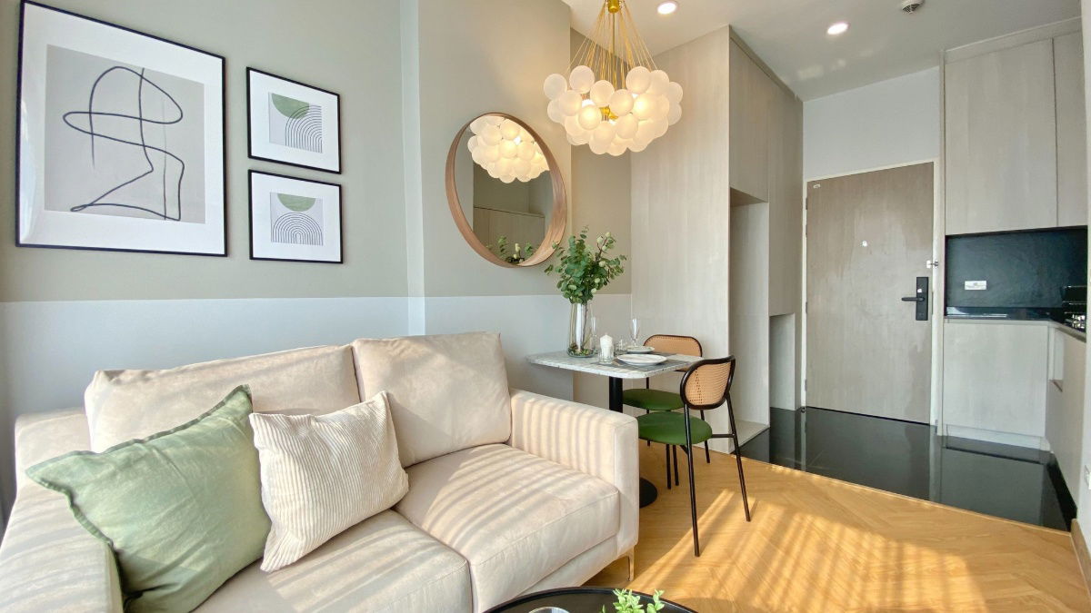 Dolce Udomsuk တွင် ငှားရန်ရှိသော 1 အိပ်ခန်း 1 ရေချိုးခန်း 31 sqm