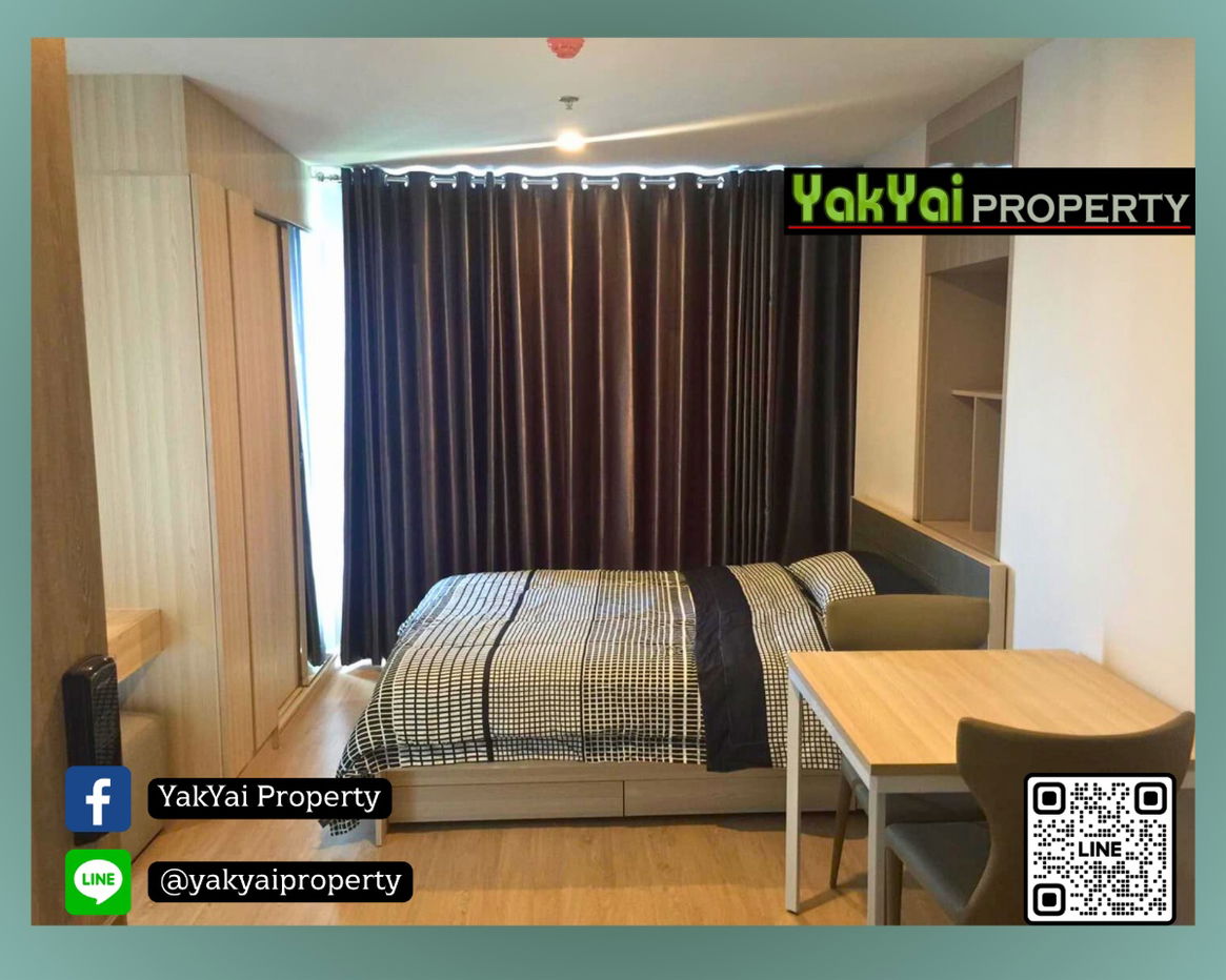 🌼✨𝗬𝗔𝗞𝗬𝗔𝗜 𝗙𝗢𝗥 𝗥𝗘𝗡𝗧 for rent Ideo O2 Bangna ✨🌼 near BTS Bangna 🚅 complete furniture and appliances, ready to move in, price