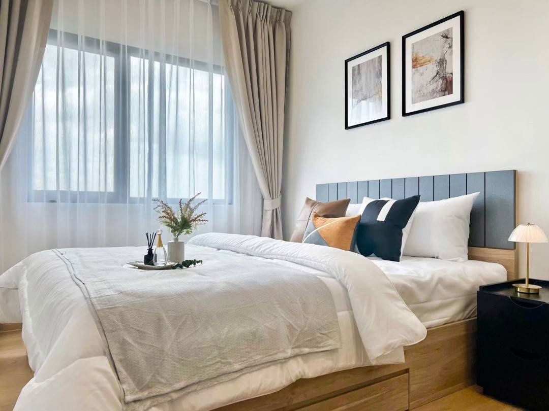 P650 Condo for rent Chewathai Hallmark Ladprao-Chokchai4, pets allowed, beautiful room, fully furnished, washing machine included, ready to move in