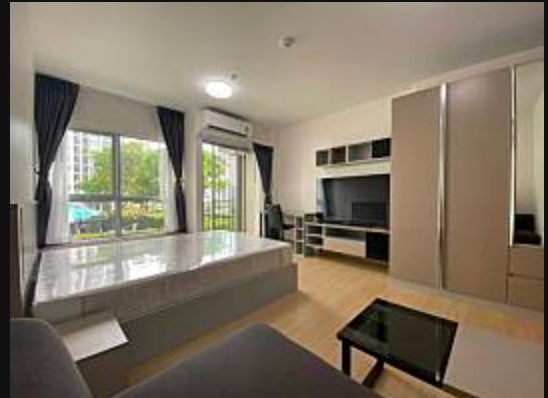 for rent Supalai Veranda. Studio 30sq.m. Line id: @pfagent