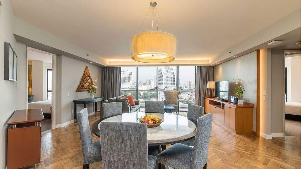 LTH11672-Chatrium Residence Sathon Bangkok FOR RENT Size 140 sqm. 3 beds 2 baths Near BTS Chong Nonsi Station ONLY 100K/Month