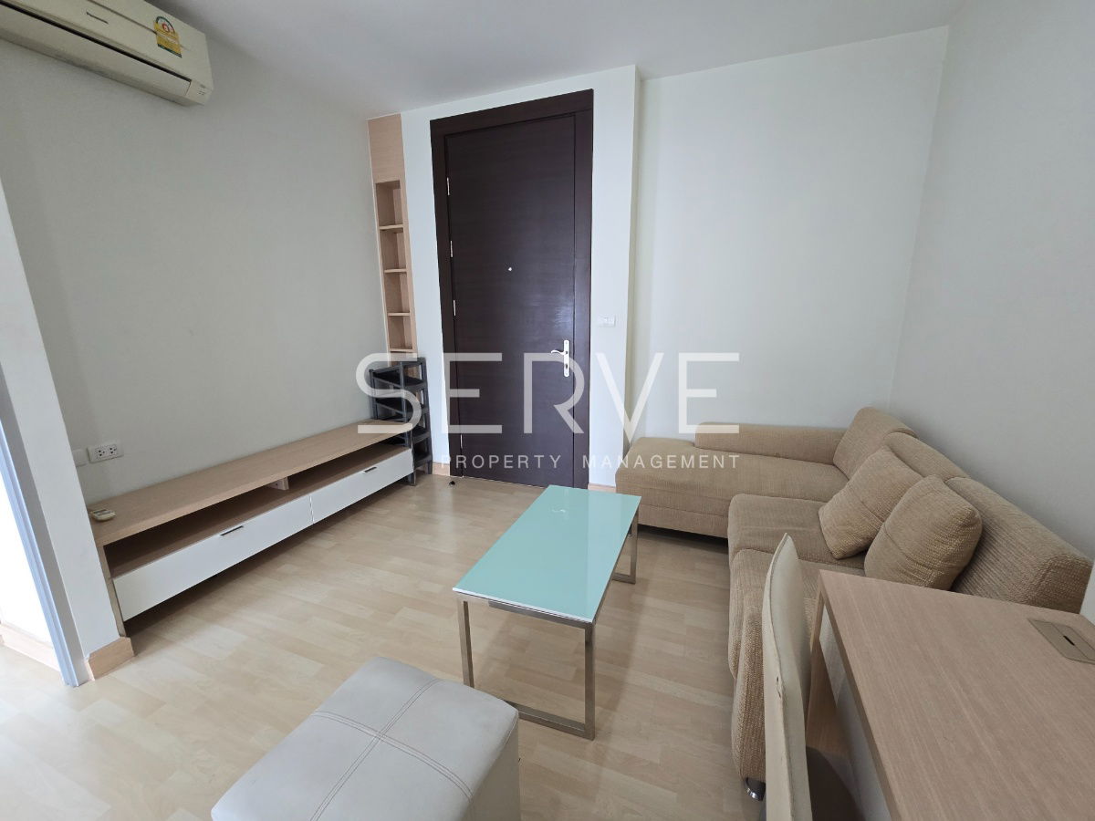 1 นอน 1 น้ำ ตกแต่งครบ ทำเลดี MRT รัชดาภิเษก 0 ม.