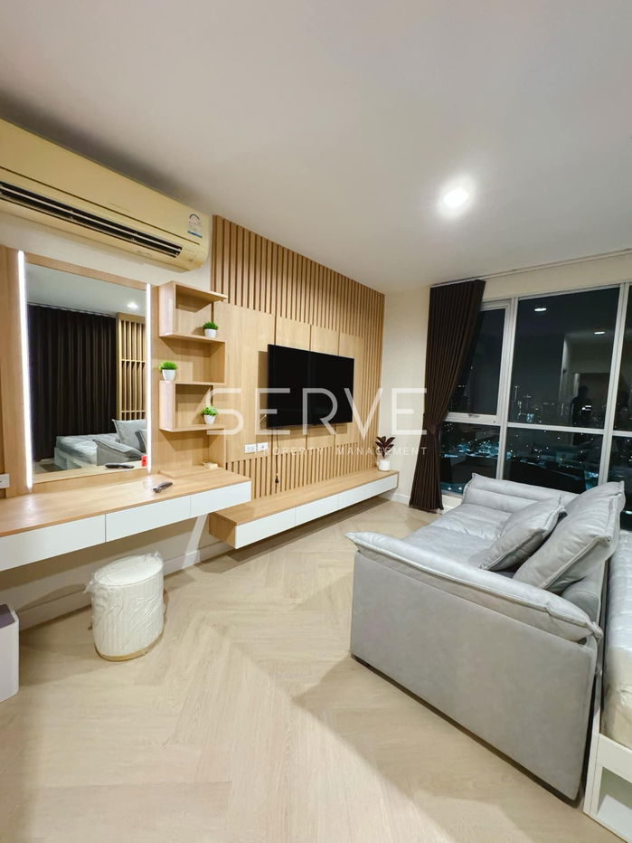 2 Bed 2 Bath Large Room Good Location Close to MRT Lat Phrao 150 m. @  Life @ Ladorao 18