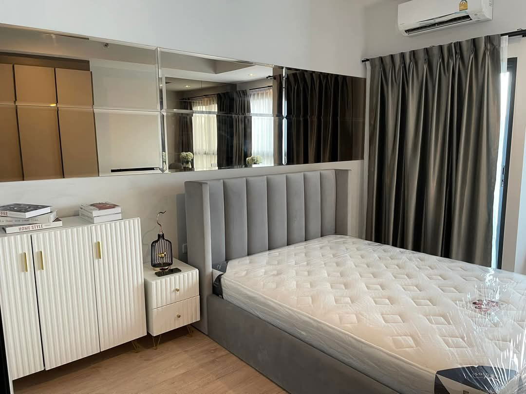 P663 Condo for rent IDEO Rama9 Asoke (Ideo Rama9-Asoke) good location near MRT, beautiful room, fully furnished, ready to move in