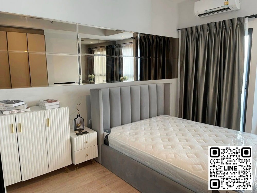 📲Line ID @556ryccg 🏢1 Bedroom 27 sqm Floor9 IDEO Rama9 - Asoke Fully furnished near Subway MRT Rama 9
