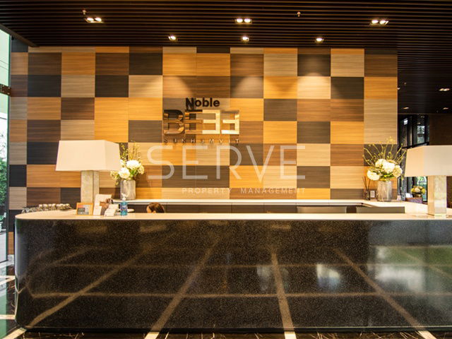 🔥Nice Room & Good Price 1 Bed with Bathtub & Washlet East side  BTS Phrom Phong at Noble BE33 Condo / Condo For Rent