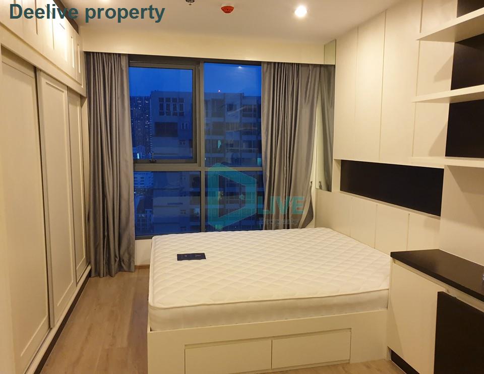 DL007989 公寓出租，IDEO Q Chula - Samyan 靠近 MRT Samyan，准备入住，紧急致电 0800343450 LineID @655ebbvc