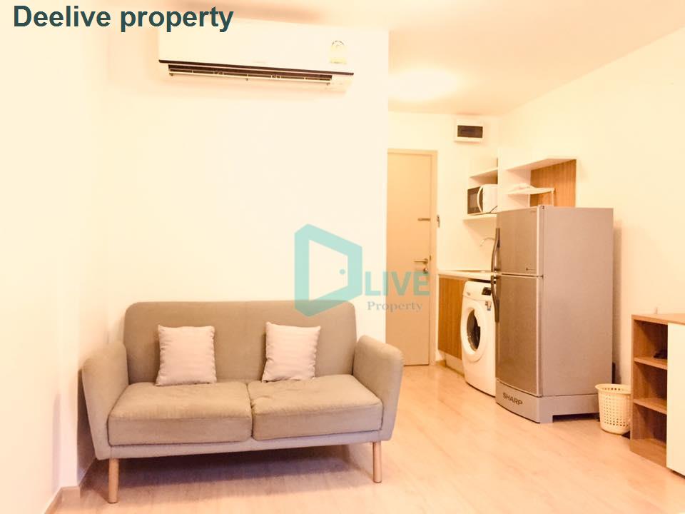 DL008692 Condo for rent, Elio Sukhumvit 64 near BTS Punnawithi, ready to move in, call urgently 0656133286 LineID @897iyzll
