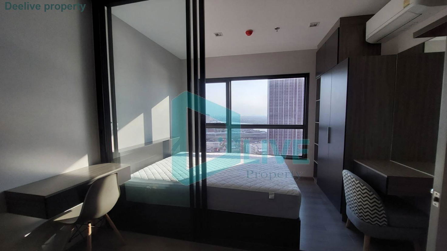 DL22120362 Condo for rent, The Politan Aqua near MRT สะพานพระนั่งเกล้า, ready to move in, call urgently 0656133286 LineID @897iyzll