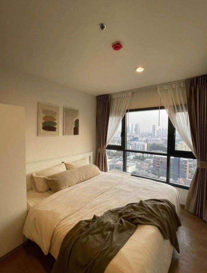 P681 Condo for rent THE LINE VIBE Phahonyothin, new condo, near BTS, beautiful room, fully furnished, has washing machine, ready to move in