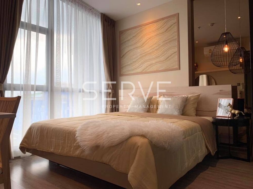 Nice Room 1 Bed 35 sq.m. High Fl. 10+ Good Location Close to BTS Ekkamai 350 m. / For Rent-RHYTHM Ekkamai