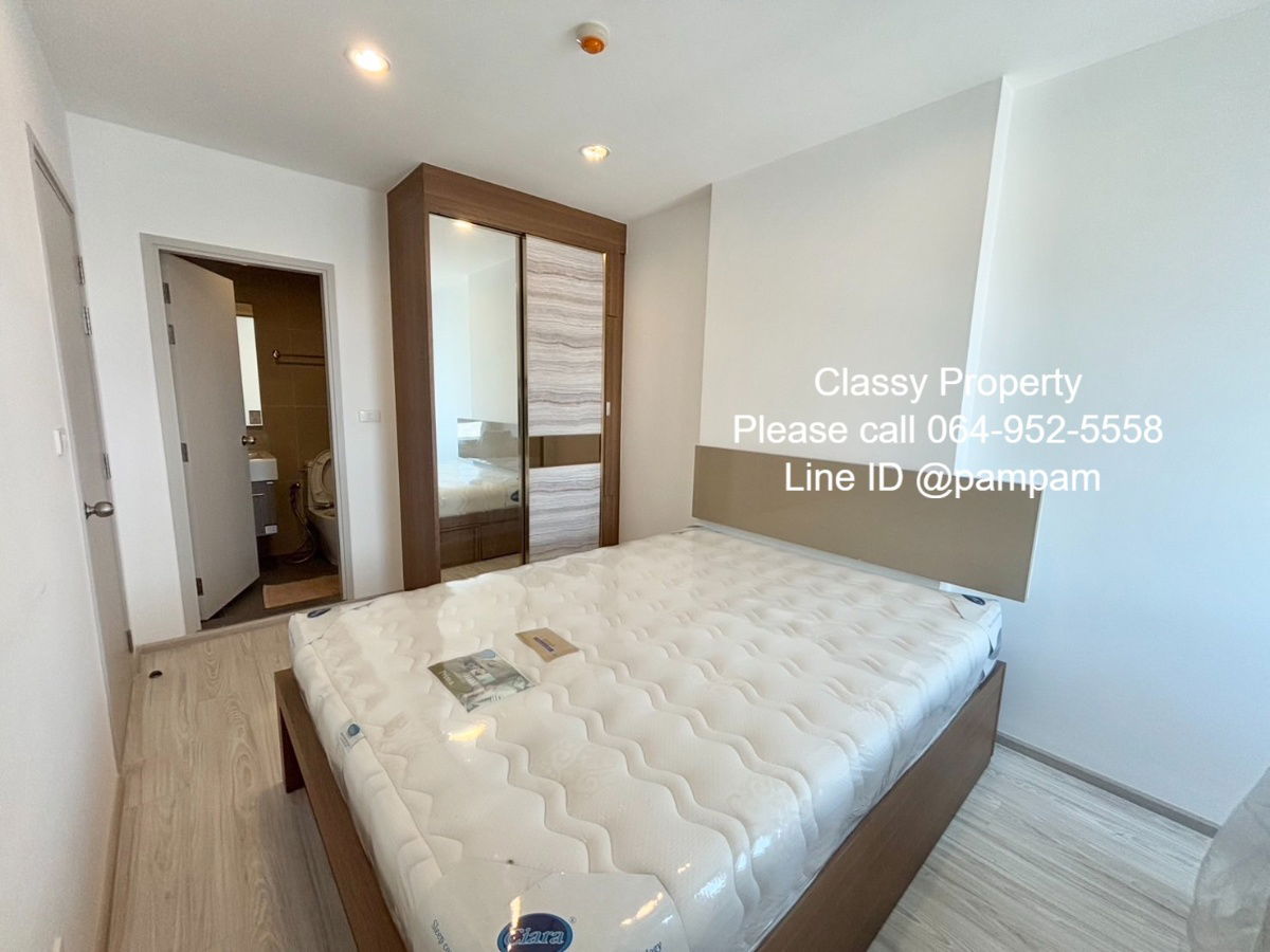 ***Condo for rent : Ideo Mobi Bangsue Interchange  1 Bedroom Brandnew Fully furnished+Washing machine  near MRT***