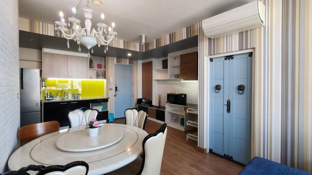 P686 ငှားရန် The IRIS Rama9-Srinakarin Airlink အနီး၊ထောင့်ခန်း၊ပရိဘောဂအပြည့်အစုံ၊အသင့်နေထိုင်ရန်၊အထူးစျေးနှုန်း