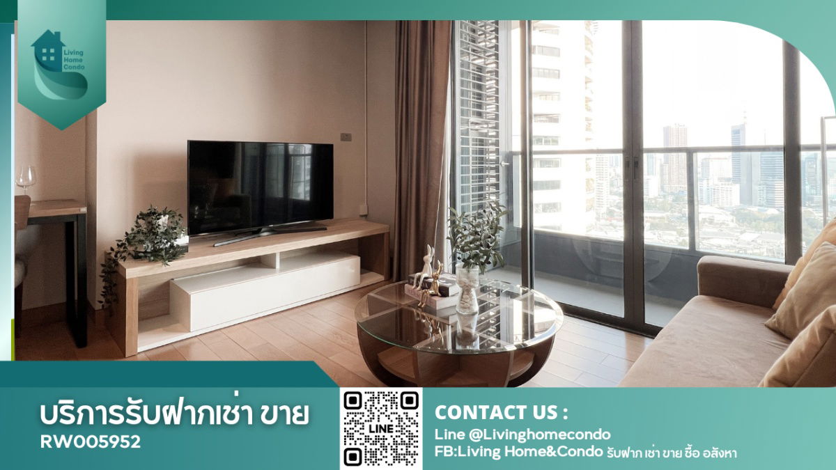 For rent The Lumpini 24, beautifully decorated, Luxury, 2 bedrooms, 2 bathrooms, fully furnished LH-RW005952