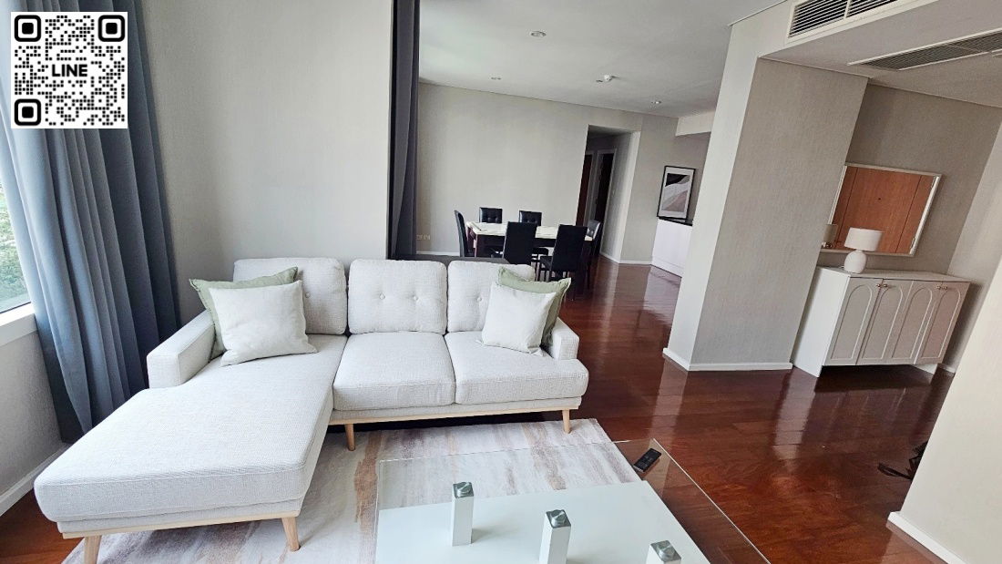 📲Line ID @556ryccg 🚄3 Bedroom 129 sqm Floor6 Wind Sukhumvit 23 Fully furnished near MRT Sukhumvit & BTS Asok