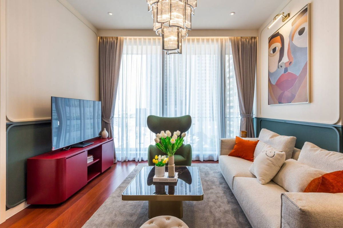 LTHC11788- Khun by Yoo FOR RENT Size 83 sqm. 2 beds 2 baths Near BTS Thong Lor Station ONLY 120K/Month