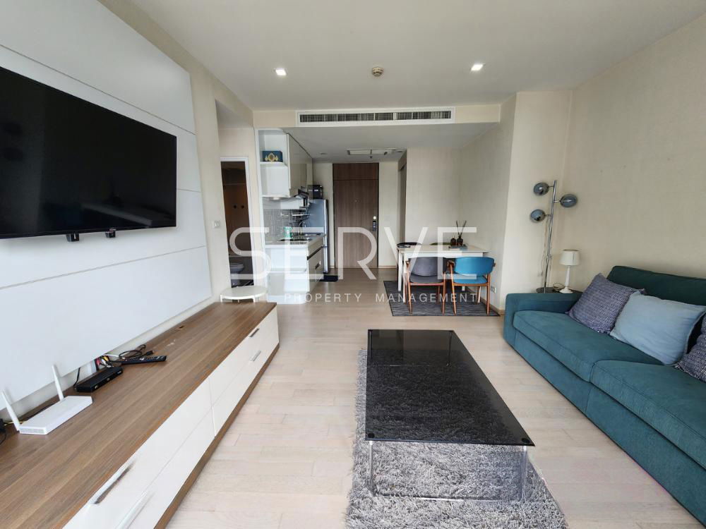 🔥Hot Price 45K🔥 - 2 Beds with Bathtub High Fl. 25+ Perfect Location Next to BTS Thong Lo at Noble Remix Condo / For Rent