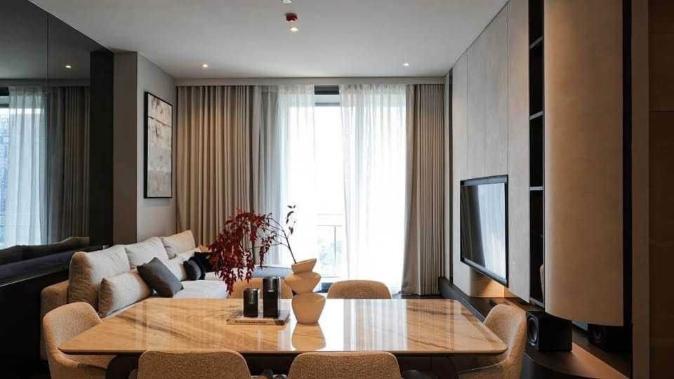 LTH11800- Laviq Sukhumvit 57 FOR RENT Size 114.66 sqm. 3 beds 3 baths Near BTS Thong Lor Station ONLY 170K/Month