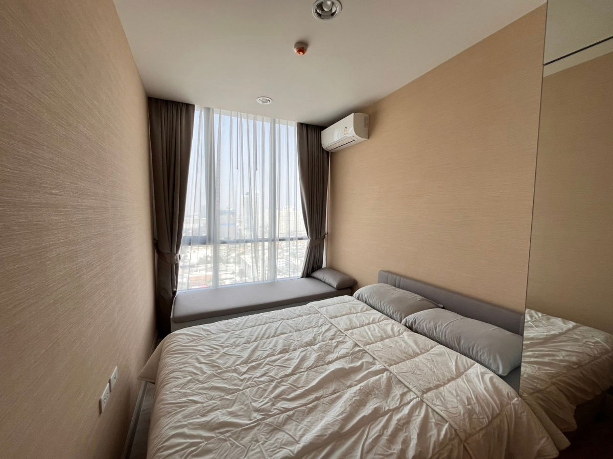 Hot! For rent,  Niche Pride Taopoon,1-bed 28 sqm , floor22 new room  (can add new washing machine)🆔 line: ey_annie