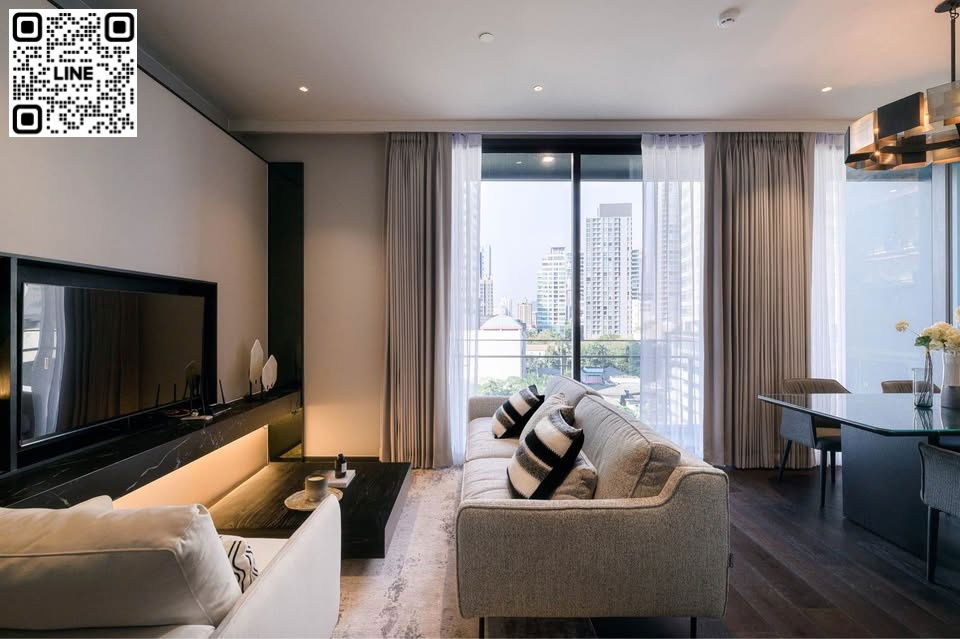 📲Line ID @556ryccg 💎86 sqm 2 Bedroom Floor7 LAVIQ Sukhumvit 57 Fully furnished  near BTS Thonglor & Ekkamai