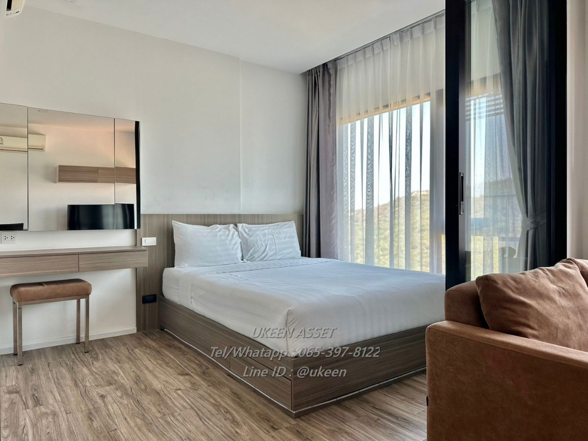 For Rent Condo KnightsBridge The Ocean Sriracha : 1 BedStudio_35 SQ.M. **special price 9,000 baht promotion!!!