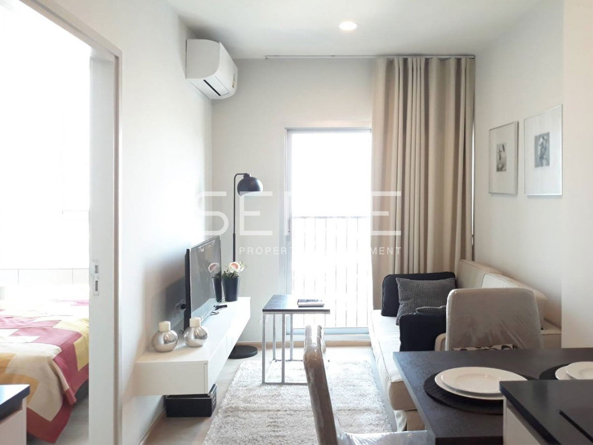 Corner Unit 1 Bed Nice Room Fully furnished Super High Fl 35 Next to MRT Thailand Cultural Centre Station  @  Noble Revolve Ratchada 2