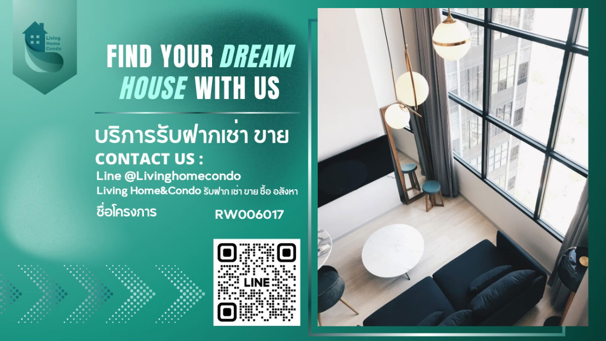 For rent: KnightsBridge Prime Sathorn, decorated and ready to move in.