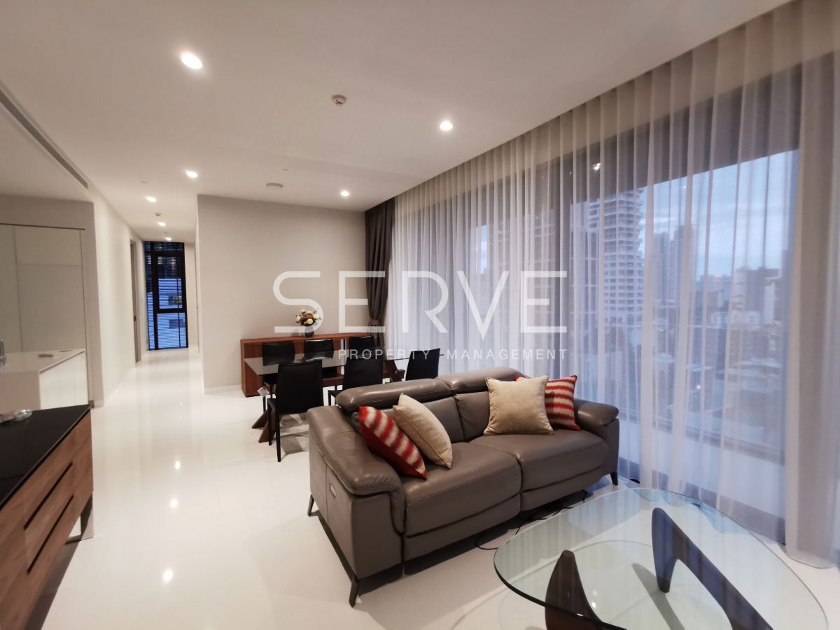 🔥130K🔥 - 2 Beds with Bathtub 127.43 sq.m. Ultra Luxury Condo Good Location BTS Phrom Phong 150 m. at VITTORIO Condo / For Rent