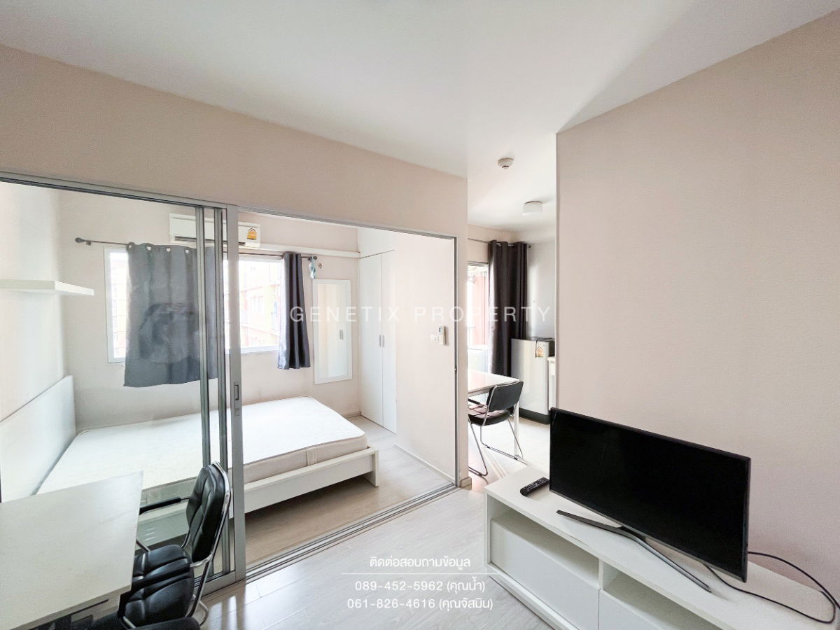 Condo for rent, Plum Condo Park 22 sqm. Fully furnished 7,500 THB / month