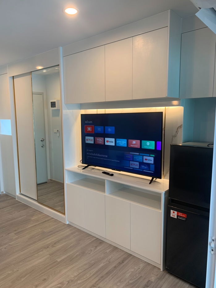 Rent  Regent Home Bangna, Build B, 12-14th floor, built-in, luxurious throughout the room, open view, very beautiful, rental price 11,000 baht