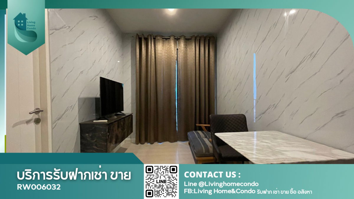 For​ rent The Niche Pride Thonglor-Phetchaburi, beautifully decorated, luxurious, fully furnished, ready to move in LH-RW006032