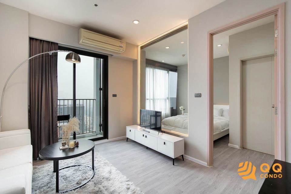 🛋️🏬 For rent Fuse Sathorn-Taksin"  1Bed , size 35 sq.m., fully furnished and near BTS Wongwian Yai