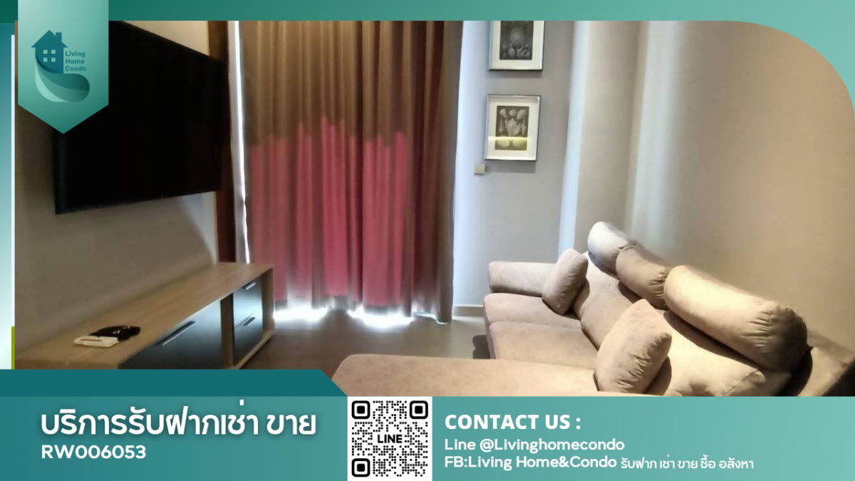 For rent The Esse at Singha Complex 2 bedrooms, 2 bathrooms, beautiful, luxurious, complete with furniture and electrical appliances LH-RW006053
