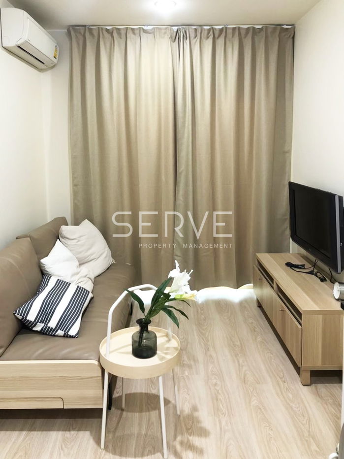 1 Bed Nice Room Good Location Next to MRT Thailand Cultural Centre 80 m.   @ Noble Revolve Ratchada 1