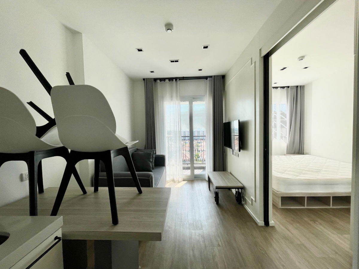 Condo Chambery Sriracha behind Kasetsart University, Sriracha, near Laem Chabang Industrial Estate, 7,000 baht