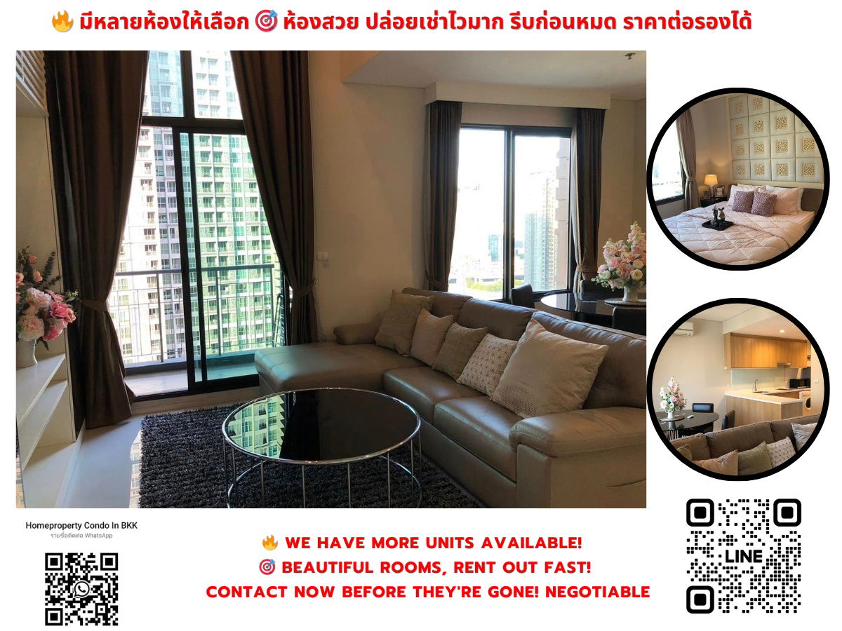 For Rent Villa Asoke BTS Asoke (280m./5min walk) Negotiable Line ID: @condobkk (with @) Code H14257