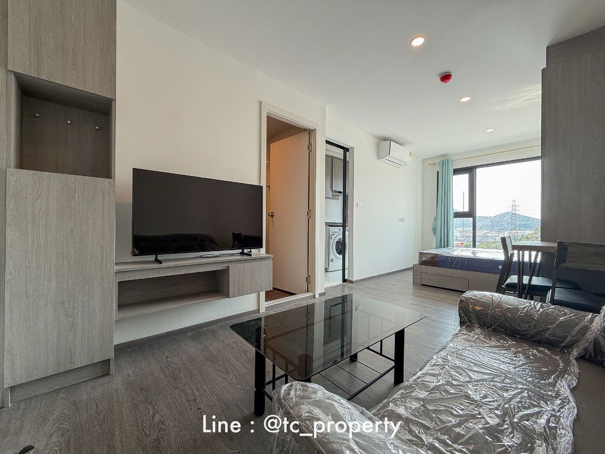 ให้เช่า Brixton Sriracha 1 ห้องนอน วิวภูเขา ห้องใหม่ พร้อมเข้าอยู่