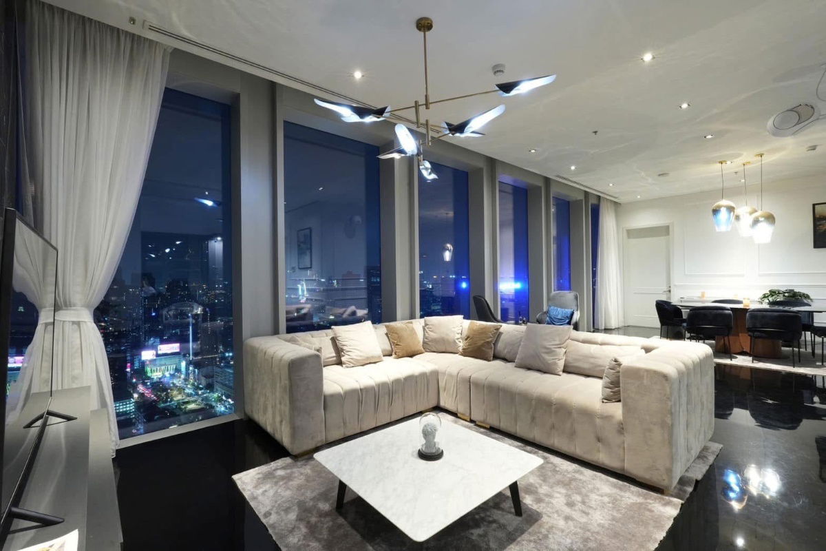 LTHC12007 – The Rizt Carlton Residences FOR RENT Size 124 sqm. 2 beds 2 baths Near BTS Chong Nonsi Station ONLY 300K/Month