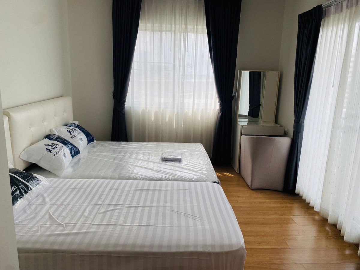 For rent Supalai Park, 2 bedrooms (59 sq.m)special price 16,000 baht (Close MRT&BTS Bangwa)