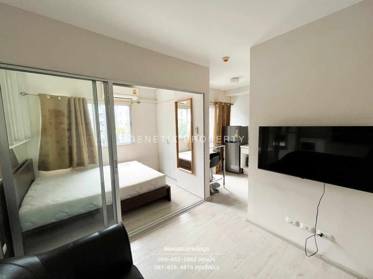 Condo for rent, Plum Condo Park 22 sqm. Fully furnished 7,500 THB / month