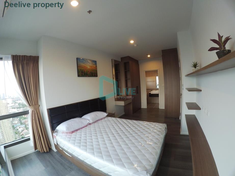 DL100589 Condo for rent, The Stage Taopoon Interchange near MRT เตาปูน, ready to move in, call urgently 0656133286 LineID @897iyzll