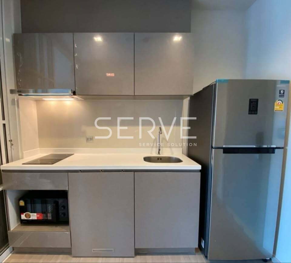 Studio With Partition Nice Room Fully furnished Good Location MRT Rama 9  350 m. . @ Life Asoke - Rama 9
