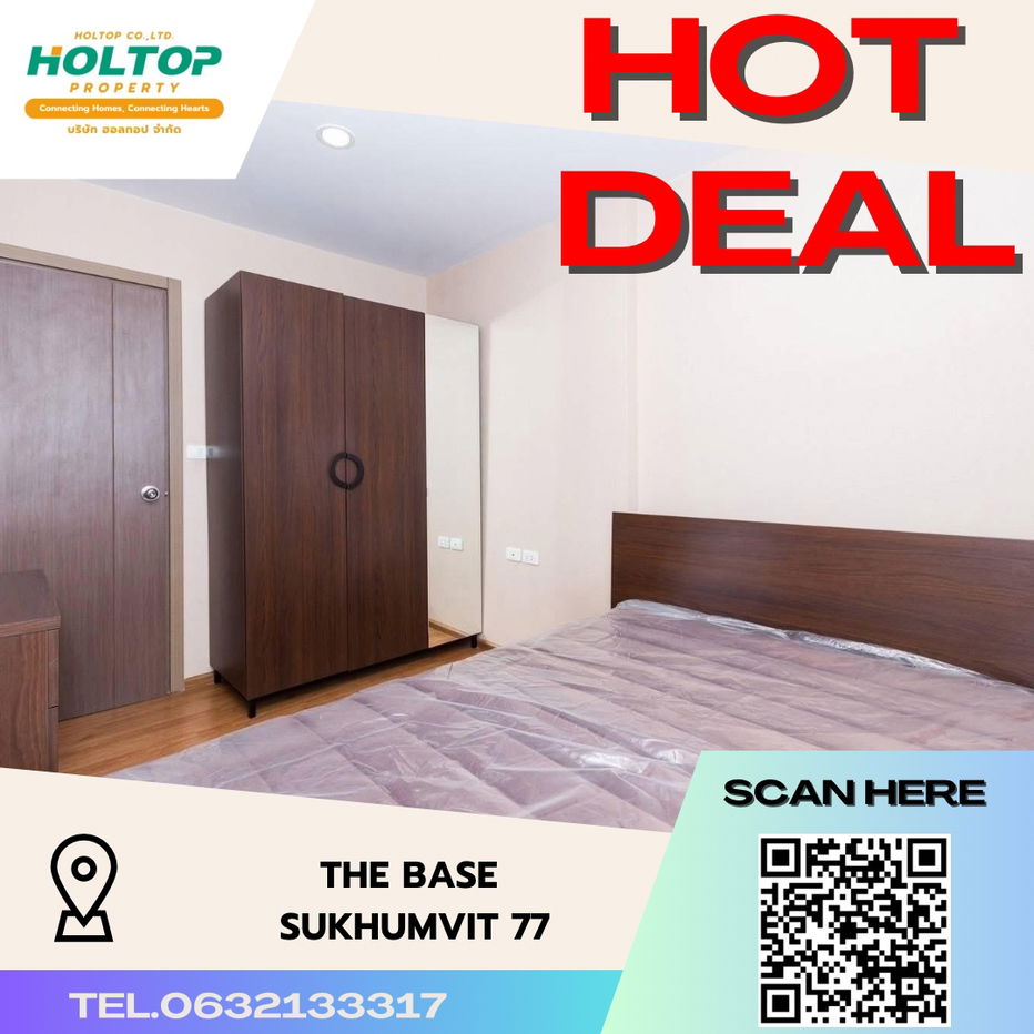 #S3242 For Rent The Base Sukhumvit 77