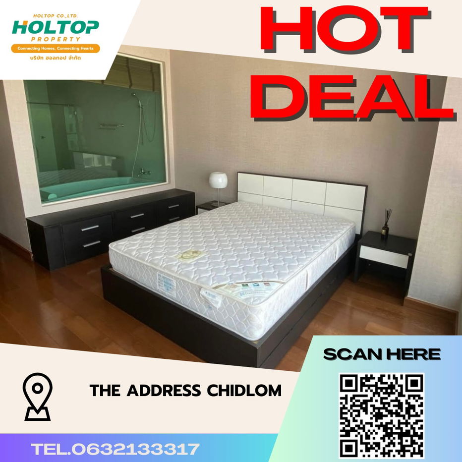 #S3254  For Rent The Address Chidlom