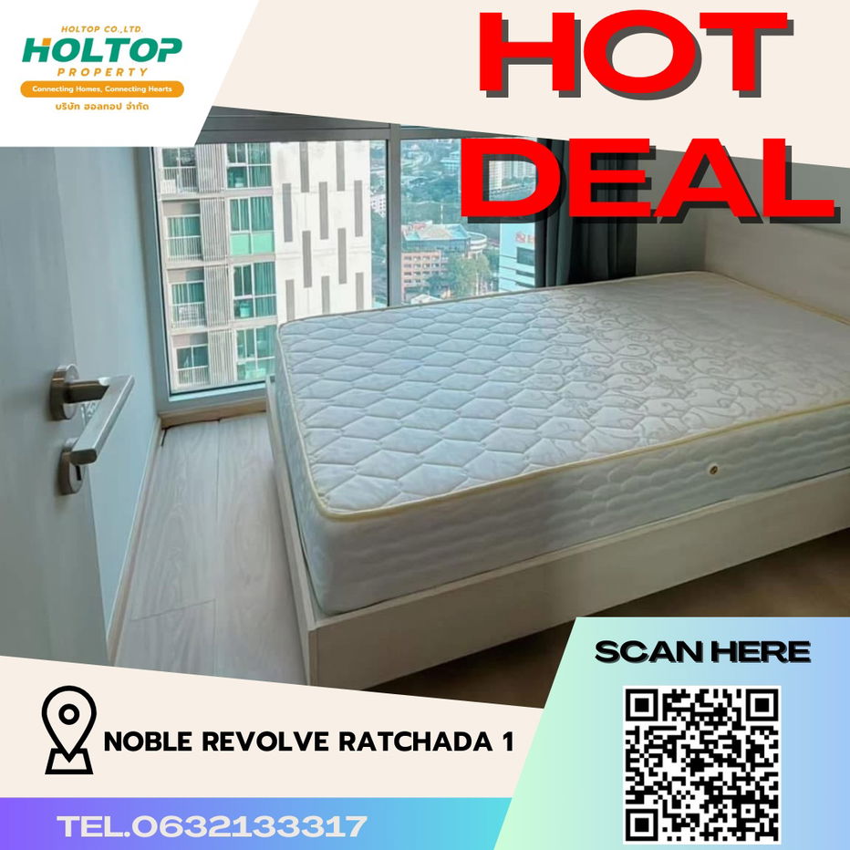 #R3183 For rent  Noble Revolve Ratchada 1
